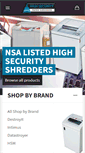 Mobile Screenshot of highsecuritypapershredders.com